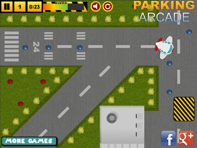 Airplane Runway Parking